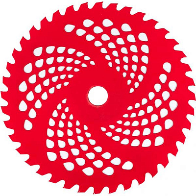 Нож для мотокосы Vitals 40 зубцов красный