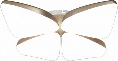 Люстра світлодіодна Victoria Lighting з пультом ДК 103 Вт коричневий Farfalla/PL4