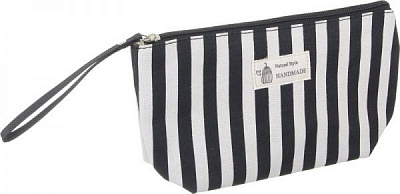 Косметичка Смужка B5108 чорний