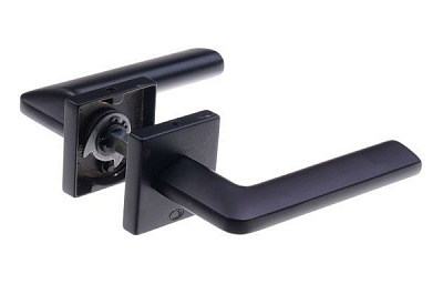 Ручка на розетке Convex 1085 матовый черный