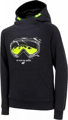 Джемпер 4F HJZ20-JBLM008-21S р. 158 чорний