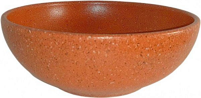 Салатник граніт 18 см морквяний V143