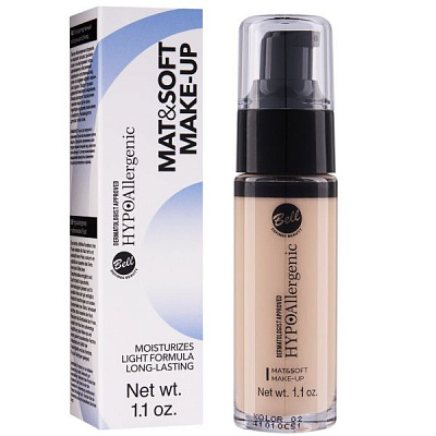 Флюїд Bell Mat&Soft Hypo Allergenic 02 natural 32 г
