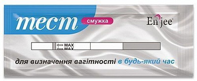 Тест-смужка ENJEE для визначення вагітності 1 шт.