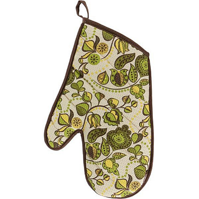Прихватка-варежка Underprice Green Kurbits 20x31 см 51930517