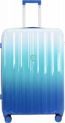 Валіза Compass MS-2693 61 л синій із блакитним 44x26x65 см M