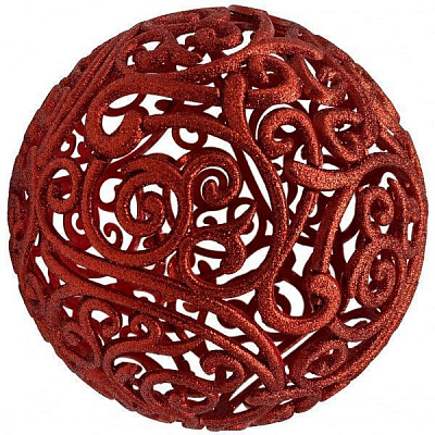 Шар ажурный MISLT d20 см BALL200-11 красный