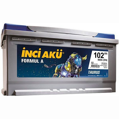 Акумулятор автомобільний INCI Formula (Taurus) 102А 12 B L5 102 086 013 «+» праворуч