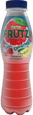 Безалкогольный напиток Sandora Frutz Лимон-Журавл-Грей 0,4 л (4823063114189) 