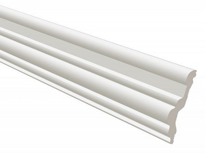 Потолочный плинтус Premium Decor PI80 2000x15x80мм 