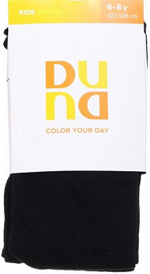 Колготки детские унисекс Duna 4398 р.122-128 черный 