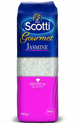 Рис Riso Scotti довгозернистий Жасмін Gourmet 500 г