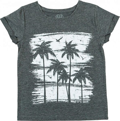 Футболка Фламінго р.128 графіт 807-416