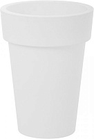 Горшок пластиковый Prosperplast Lofly slim круглый 16,4л белый (70707-449) 