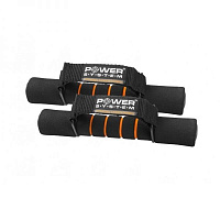 Набор гантелей Power System PS-4010 2 шт. 1 кг PS-4010_Black-Orange 2 черный с оранжевым 