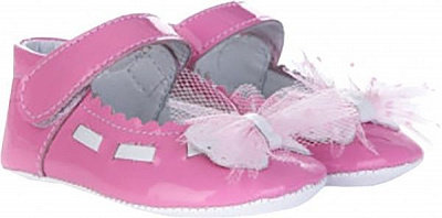 Пинетки для девочек MIRACLE 0-0-20-2 19 розовый 