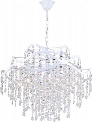 Люстра підвісна Victoria Lighting Afrodita/SP9 9x40 Вт E14 білий