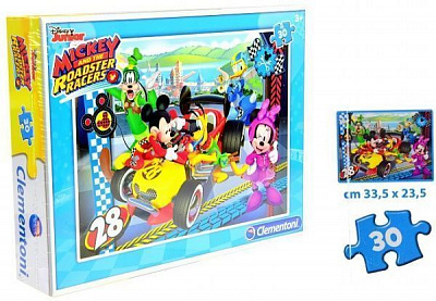 Пазлы Clementoni 08514 Mickey Roadster Racers