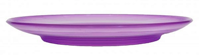 Підставка Омела под горшок Орхідея круглий прозорий фіолетовий