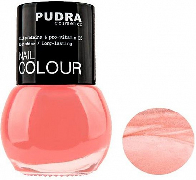 Лак для нігтів Pudra Cosmetics Nail Colour №24 перламутровий 13 мл