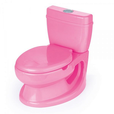 Детский унитаз Dolu обучающий розовый
