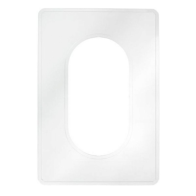 Рамка захисна під вимикач Мінімакс 140х210 мм прозора