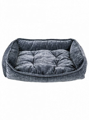 Лежак FX home Валенсия 63х46 см серый