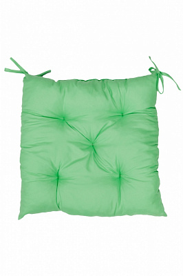 Подушка на стілець Фибра 40х40 зелена Прованс