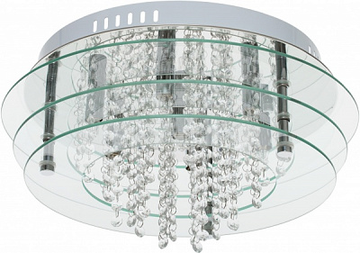 Люстра потолочная Геотон НПБ 02-7х40-090 8569/7 7xG9 хром 47109 