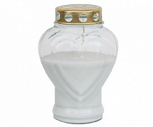 Лампада стеклянная Сердце Bolsius