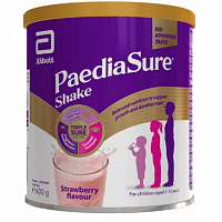 Сухой молочный напиток PediaSure shake клубника ж/б 400 г