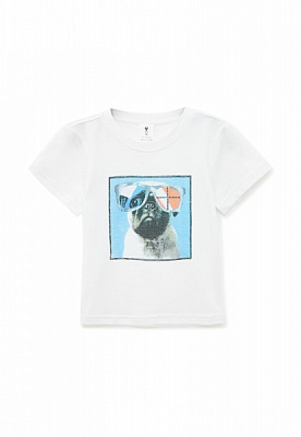 Футболка для хлопчиків Роза р.116 білий 210109