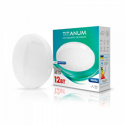 Светильник настенно-потолочный Videx TITANUM 12 Вт белый 5000 К 26880 