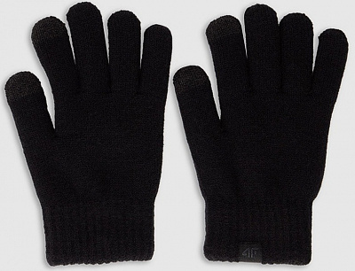 Варежки 4F L-XL 4FJWAW25AGLOU154-20S GLOVES CAS U154 черные