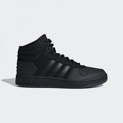Черевики Adidas HOOPS 2.0 MID B44621 р. 9 чорний