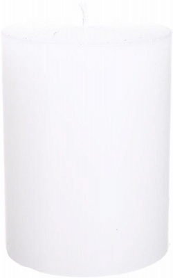 Свічка Циліндр біла 8х6,4 ESTE