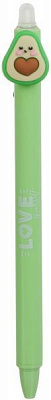 Ручка гелева пиши-стирай Усміхнене авокадо