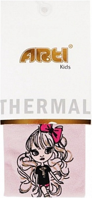 Колготки для девочек ARTI 650002р.106-118 розовый 