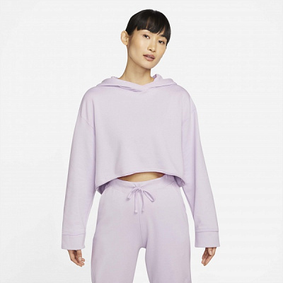 Джемпер Nike W NY LUXE FLC HOODIE DM6981-530 р. XL бузковий