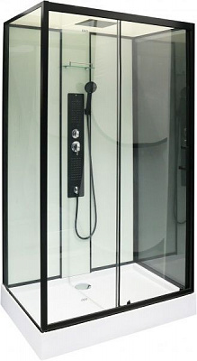 Душевой бокс EGO Pride Black 80x120 См Sc-04