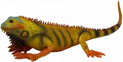 Іграшка Lanka Novelties Ігуана коричнева 51 см 21547