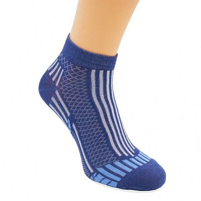 Носки трекинговые Львівська Шкарпеткова Кооператива Short Trekking 4 пары 2010514025 синий р.25