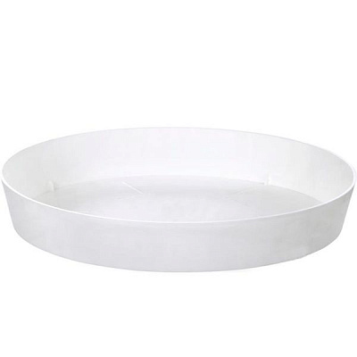 Поддон пластиковый Plastiken Plato TES 8720 круглый белый 