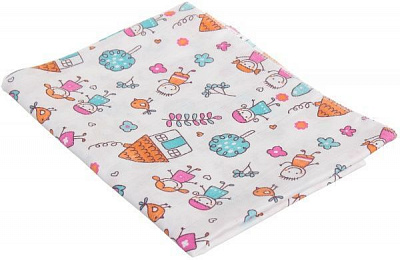 Пеленка Home Line Девочки и мальчики 75x110 см оранжевый 155976 