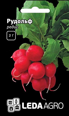 Насіння LedaAgro редиска Рудольф F1 2г (4820119791578)