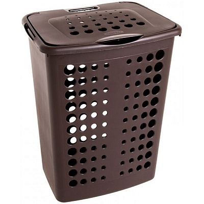 Корзина для білизни Curver Victor 40 л темно-коричнева