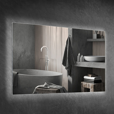 Зеркало со встроенной подсветкой ScandiSPA Хотей 800х1000 мм 