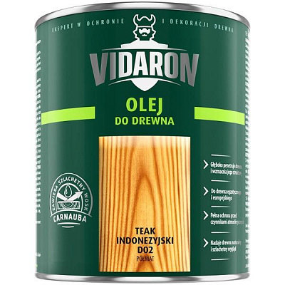 Масло Vidaron D04 африканское красное дерево 2.5 л