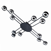 Люстра стельова LIGHT SET BARVINOK 12xGX53 чорний