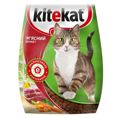 Корм Kitekat мясной банкет 400 г